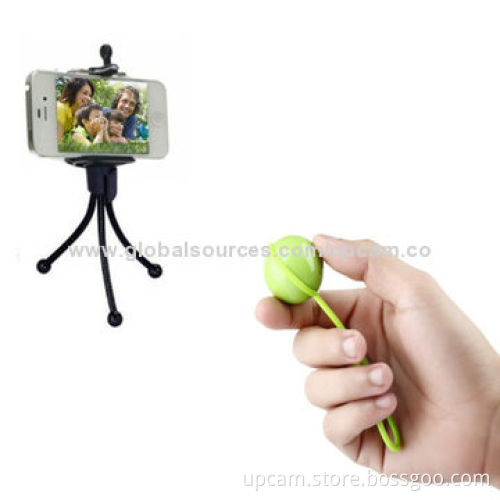 Bluetooth remote shutter for iPhone and Android self-timer artifact